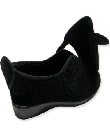 Pantofole per Uomo D`CUTILLAS ZAPATILLA VELCRO DOCTOR CUTILLAS NEGRO