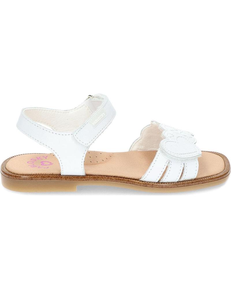Sandali per Bambina pablosky SANDALIA 419900 BLANCO