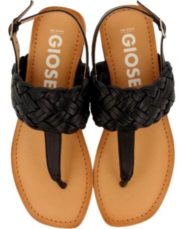 Sandálias de Mulher GIOSEPPO SANDALIAS MUJER SERGINES 68761 NEGRO
