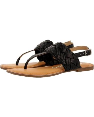 Sandálias de Mulher GIOSEPPO SANDALIAS MUJER SERGINES 68761 NEGRO
