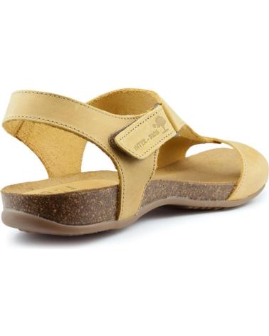 Woman Sandals INTERBIOS SANDALIAS ANATOMICAS MOSTAZA
