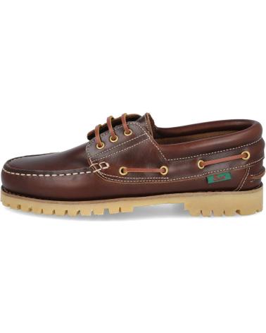 Zapatos de Hombre L&R SHOES E252 2 ZAPATOS NAUTICOS HOMBRE MARRON