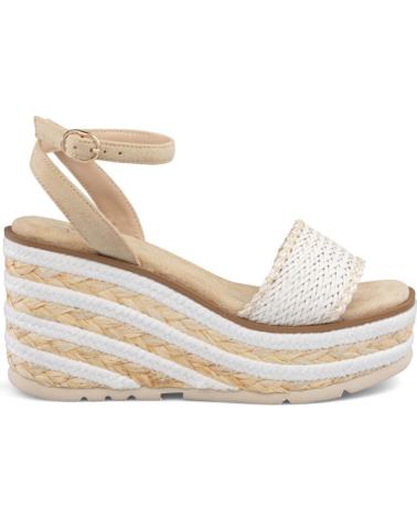 Sandalias de Mujer ALMA BLUE SANDALIA CUNA ALTA RAFIA WHITE