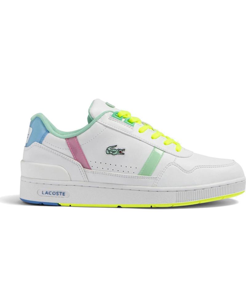 Scarpe sport per Donna LACOSTE ZAPATILLAS T-CLIP 123 BLANCO