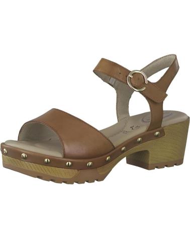 Sandalias-De-Mujer-TAMARIS-88205-PIEL-CUERO-MARRON