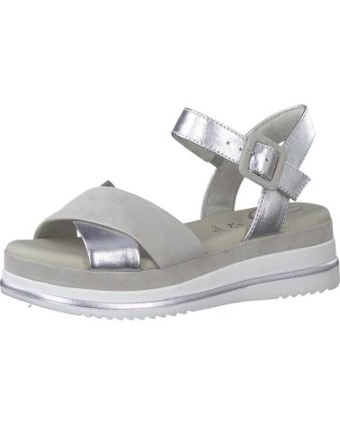 Sandalias de Mujer TAMARIS 88701 PIEL PLATA