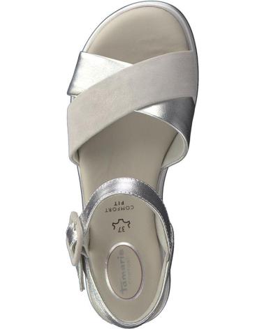 Sandalias de Mujer TAMARIS 88701 PIEL PLATA