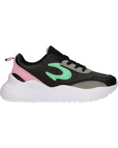 Zapatillas deporte de Mujer JOHN SMITH VIRGIN NEGRO-ROSA