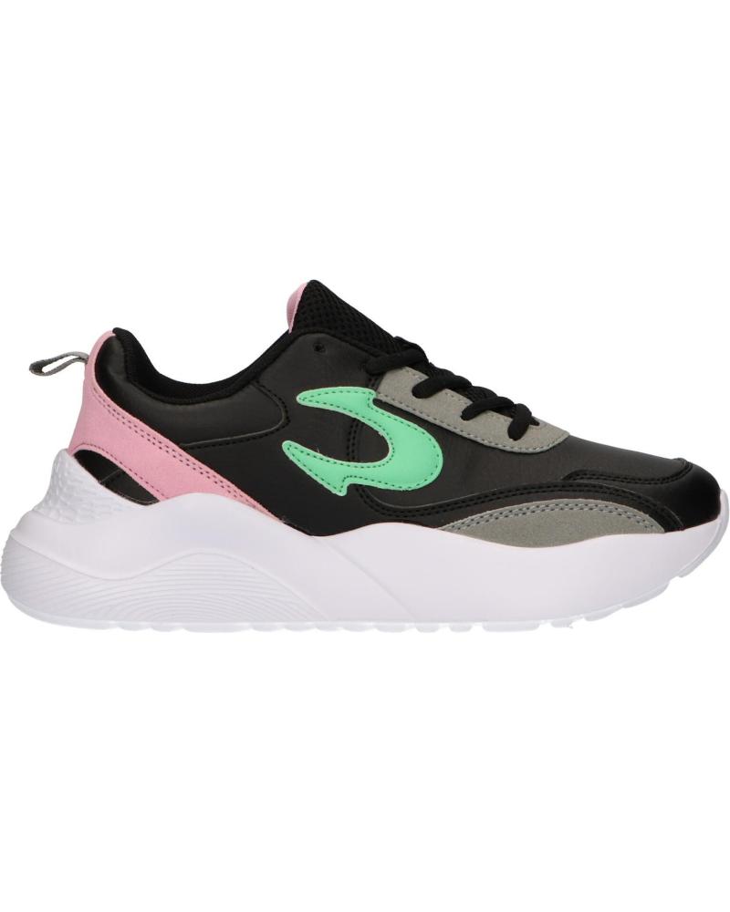 Zapatillas deporte de Mujer JOHN SMITH VIRGIN NEGRO-ROSA