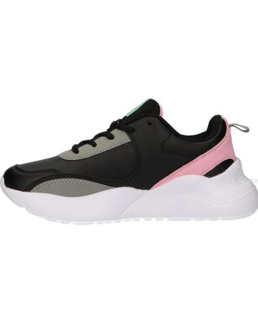 Zapatillas deporte de Mujer JOHN SMITH VIRGIN NEGRO-ROSA