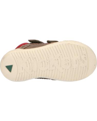 Stivaletti per Bambina e Bambino KICKERS 692401-10 JAWA 20 KAKI