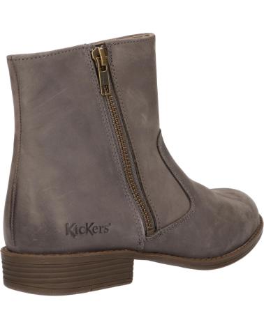 Stivali per Donna e Bambina e Bambino KICKERS 542761-30 ROX 12 GRIS