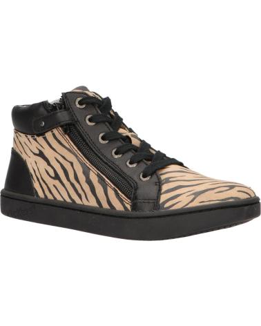 Esportes  de Menina e Menino KICKERS 572062-30 LYLUBY 31 BLANC CASSE