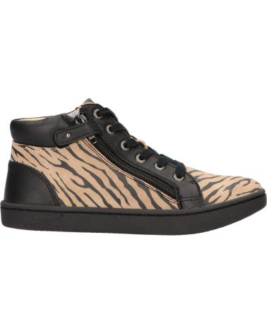 Esportes  de Menina e Menino KICKERS 572062-30 LYLUBY 31 BLANC CASSE