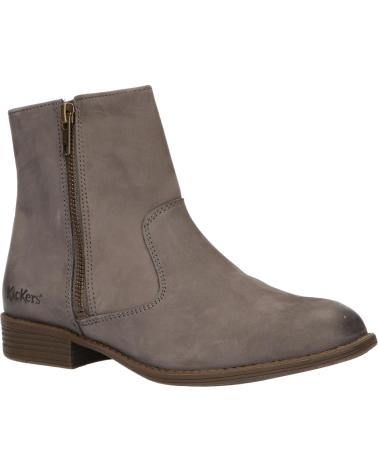 Stivali per Donna e Bambina e Bambino KICKERS 542761-30 ROX 12 GRIS