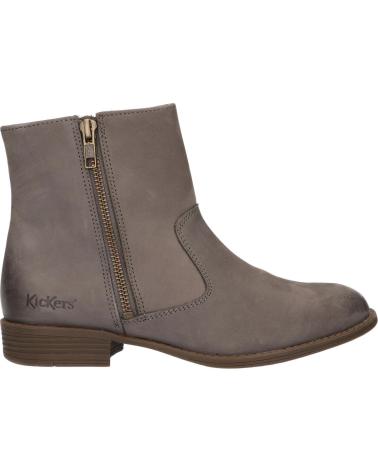 Stivali per Donna e Bambina e Bambino KICKERS 542761-30 ROX 12 GRIS