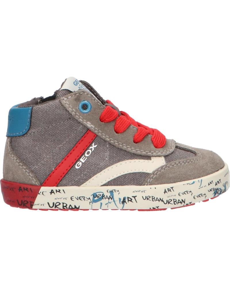 Esportes  de Menino GEOX B92A7E 01022 B KILWI C1102 GREY
