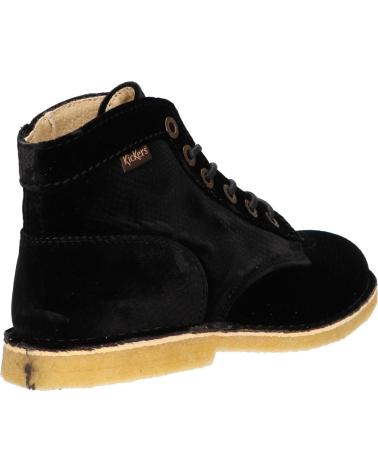 Botas de Mujer KICKERS 660241-50 KICK LEGEND 82 NOIR VELOURS