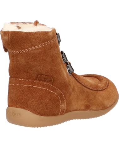 Stivali per Bambina e Bambino KICKERS 571933-10 BAMARA-2 116 CAMEL CLAIR