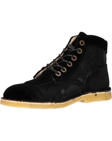 Botas de Mujer KICKERS 660241-50 KICK LEGEND 82 NOIR VELOURS