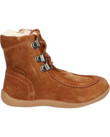 Stivali per Bambina e Bambino KICKERS 571933-10 BAMARA-2 116 CAMEL CLAIR