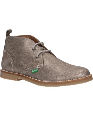 Woman and girl and boy Mid boots KICKERS 736421-30 TYZ 16 ARGENT