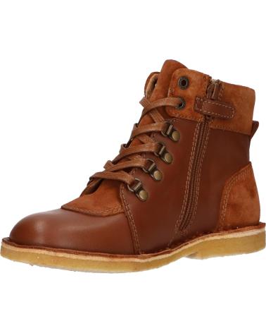 Botas de Mujer y Niña y Niño KICKERS 736370-30 KICK HOOD 91 MARRON CLAIR