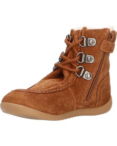 Stivali per Bambina e Bambino KICKERS 571933-10 BAMARA-2 116 CAMEL CLAIR
