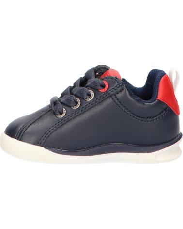 Sportschuhe für Mädchen und Junge KICKERS 597374-10 CHICAGO BB 103 MARINE-ROUGE