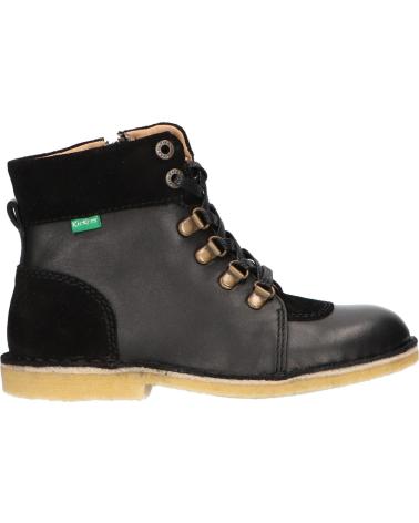 Botas de Mujer y Niña y Niño KICKERS 736370-30 KICK HOOD 8 NOIR