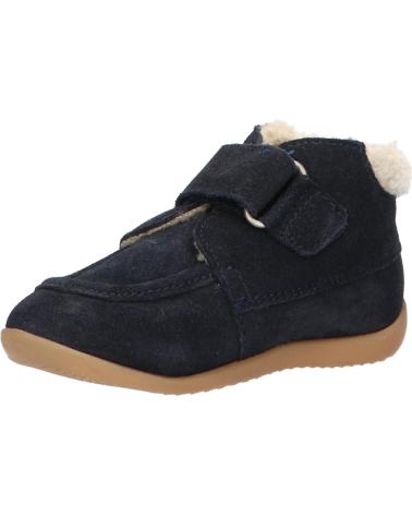 Botines de Niña y Niño KICKERS 735000-10 BAMBA FUR 10 MARINE