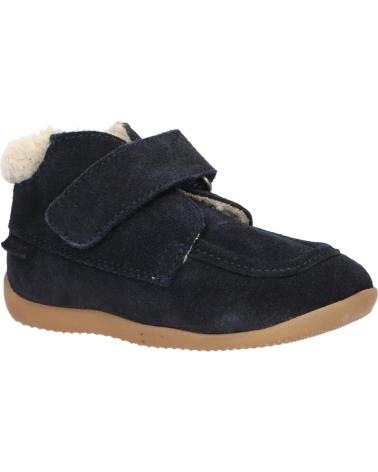 Botines de Niña y Niño KICKERS 735000-10 BAMBA FUR 10 MARINE