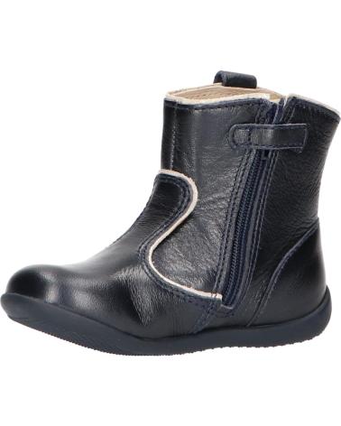 Botas de Niña y Niño KICKERS 735120-10 BIBOOTS 102 MARINE METALLISE