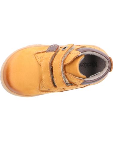 Botines de Niña y Niño KICKERS 571983-10 TACKEASY 116 CAMEL MARRON