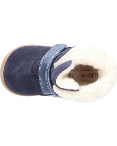 Stivali per Bambina e Bambino KICKERS 735731-10 KIRI WPF 103 MARINE SUEDE