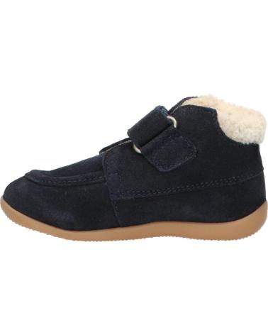 Botines de Niña y Niño KICKERS 735000-10 BAMBA FUR 10 MARINE