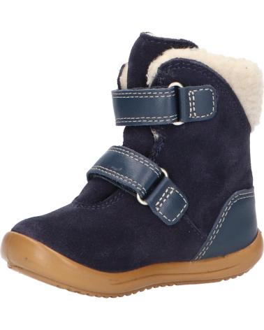 Stivali per Bambina e Bambino KICKERS 735731-10 KIRI WPF 103 MARINE SUEDE