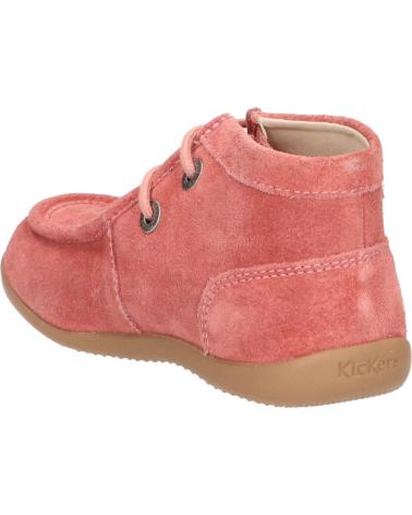 Botines de Niña y Niño KICKERS 734970-10 BALABI 133 ROSE ANTIQUE