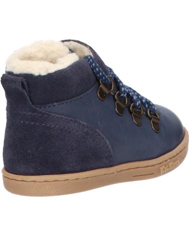 Stivaletti per Bambina e Bambino KICKERS 735780-10 TATTOO 10 MARINE