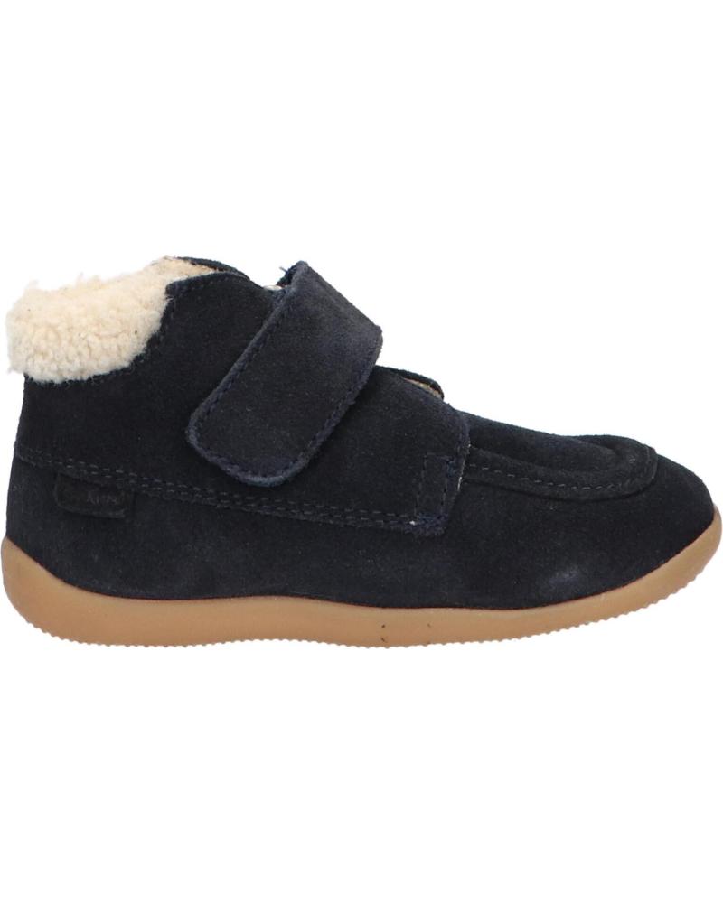 Botines de Niña y Niño KICKERS 735000-10 BAMBA FUR 10 MARINE