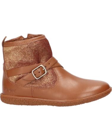 Woman and girl and boy boots KICKERS 736060-30 VIKTOR 114 CAMEL