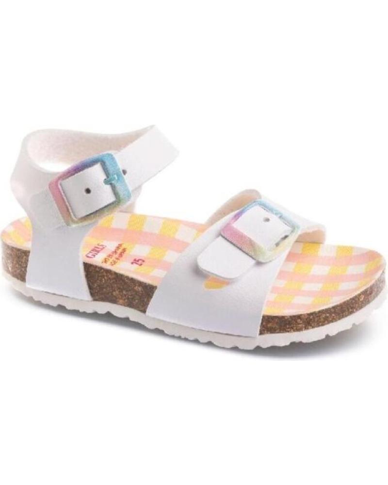 Sandales pour Fille PABLOSKY - SANDALIA BIO HEBILLA OLIMPO BLANCO