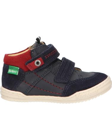 Bottines pour Fille et Garçon KICKERS 692401-10 JAWA 10 MARINE