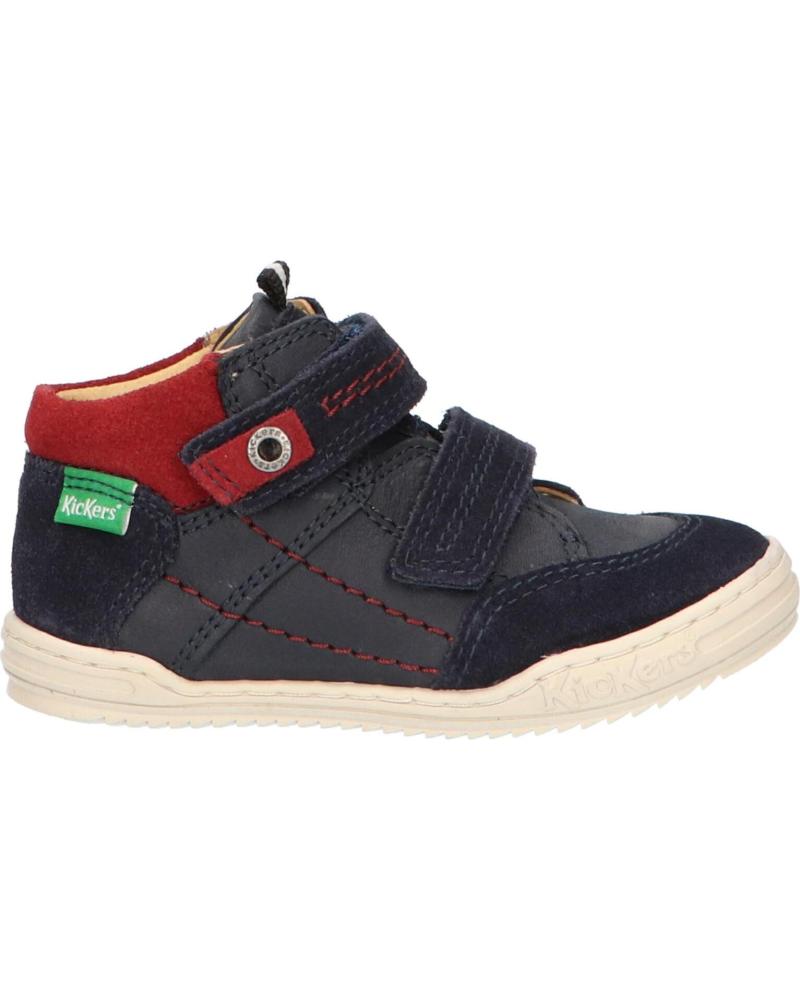 girl and boy Mid boots KICKERS 692401-10 JAWA 10 MARINE