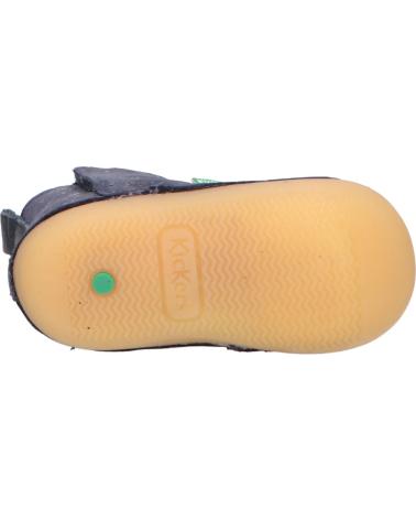 Stivali per Bambina KICKERS 739125-10 SOCOOL 10 MARINE METALLIQUE