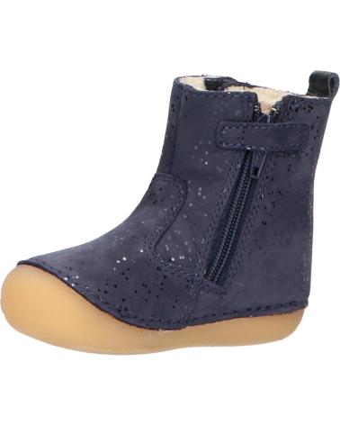Stivali per Bambina KICKERS 739125-10 SOCOOL 10 MARINE METALLIQUE