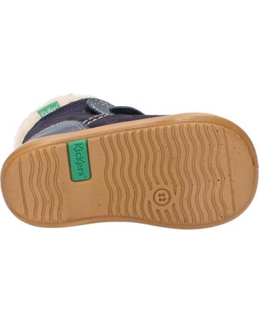 Stivali per Bambina e Bambino KICKERS 735731-10 KIRI WPF 103 MARINE SUEDE