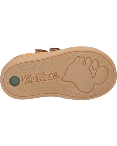 Botines de Niña y Niño KICKERS 571983-10 TACKEASY 116 CAMEL MARRON