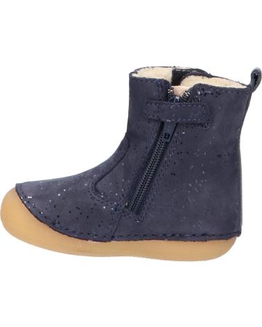 Stivali per Bambina KICKERS 739125-10 SOCOOL 10 MARINE METALLIQUE