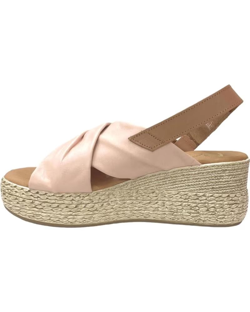 MARILA ALPARGATA 080-FRANCA EN BEIGE PARA MUJER ROSA PALO-CUERO